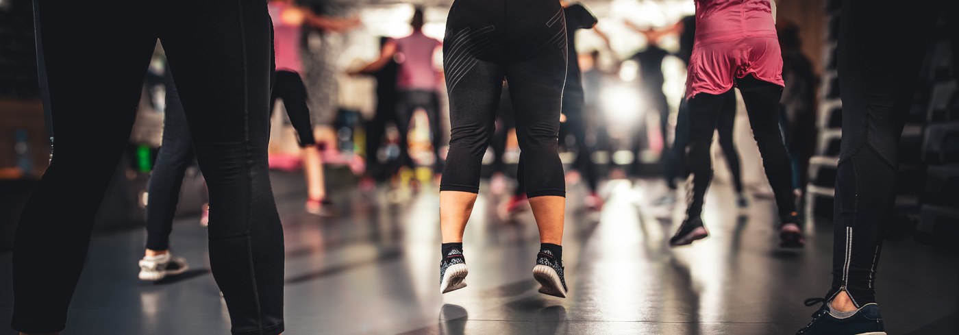 Zumba Kurs in Bewegung